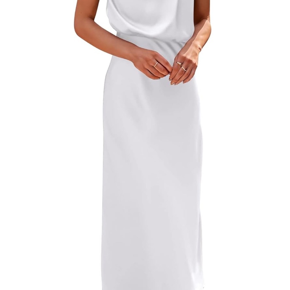 Elegant White Maxi Dress